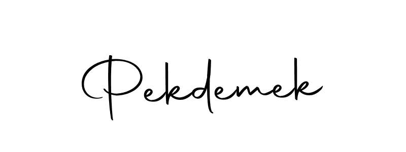 How to Draw Pekdemek signature style? Autography-DOLnW is a latest design signature styles for name Pekdemek. Pekdemek signature style 10 images and pictures png