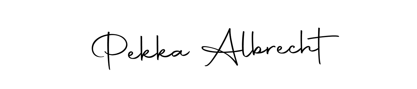 You can use this online signature creator to create a handwritten signature for the name Pekka Albrecht. This is the best online autograph maker. Pekka Albrecht signature style 10 images and pictures png