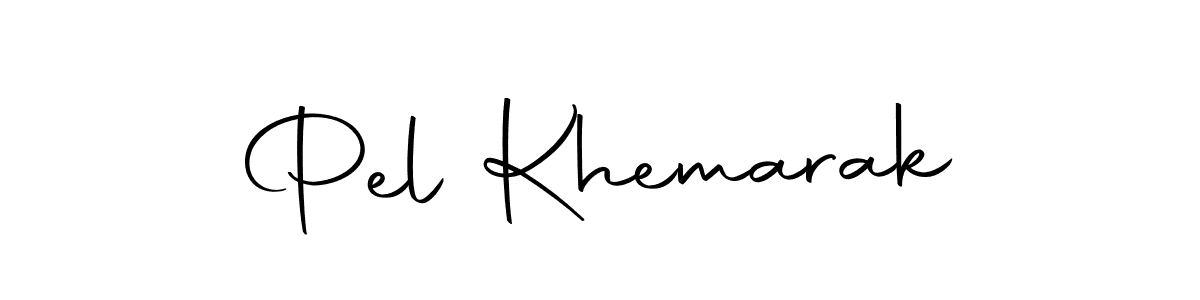 Use a signature maker to create a handwritten signature online. With this signature software, you can design (Autography-DOLnW) your own signature for name Pel Khemarak. Pel Khemarak signature style 10 images and pictures png