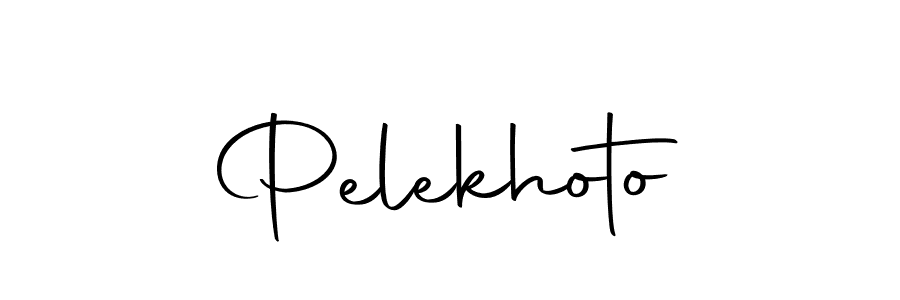 Make a beautiful signature design for name Pelekhoto. With this signature (Autography-DOLnW) style, you can create a handwritten signature for free. Pelekhoto signature style 10 images and pictures png