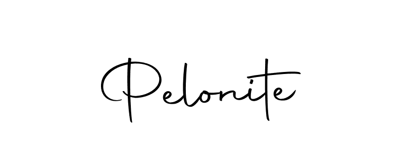 Create a beautiful signature design for name Pelonite. With this signature (Autography-DOLnW) fonts, you can make a handwritten signature for free. Pelonite signature style 10 images and pictures png