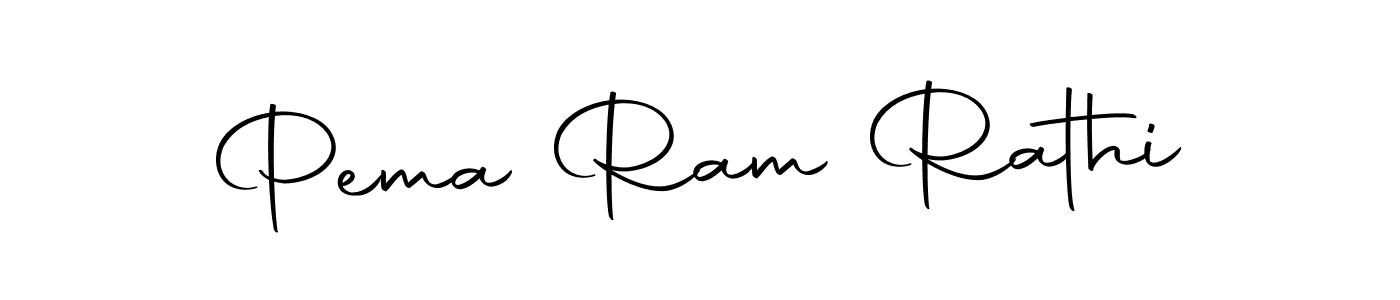 Pema Ram Rathi stylish signature style. Best Handwritten Sign (Autography-DOLnW) for my name. Handwritten Signature Collection Ideas for my name Pema Ram Rathi. Pema Ram Rathi signature style 10 images and pictures png
