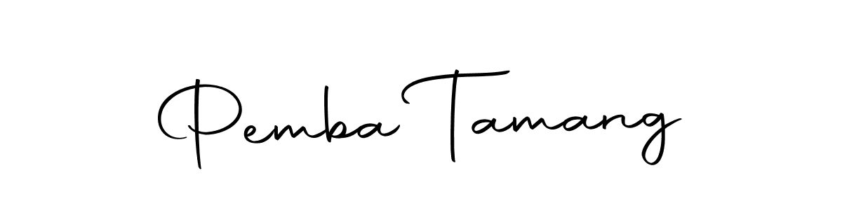 Design your own signature with our free online signature maker. With this signature software, you can create a handwritten (Autography-DOLnW) signature for name Pemba Tamang. Pemba Tamang signature style 10 images and pictures png