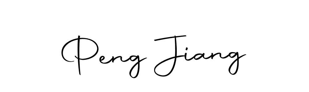 Make a beautiful signature design for name Peng Jiang. With this signature (Autography-DOLnW) style, you can create a handwritten signature for free. Peng Jiang signature style 10 images and pictures png