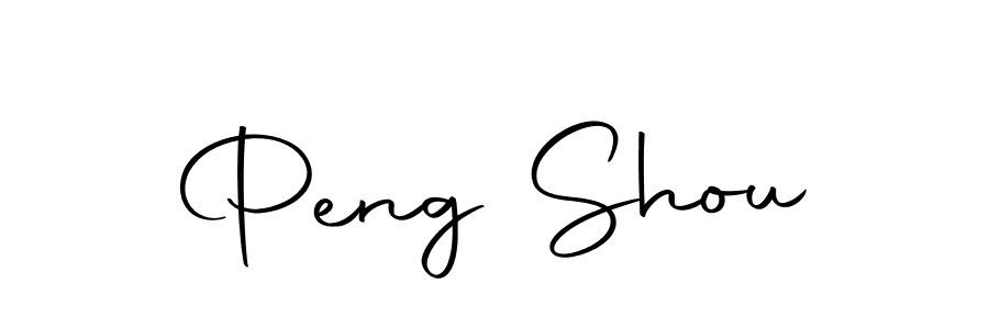 This is the best signature style for the Peng Shou name. Also you like these signature font (Autography-DOLnW). Mix name signature. Peng Shou signature style 10 images and pictures png