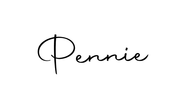 How to make Pennie signature? Autography-DOLnW is a professional autograph style. Create handwritten signature for Pennie name. Pennie signature style 10 images and pictures png
