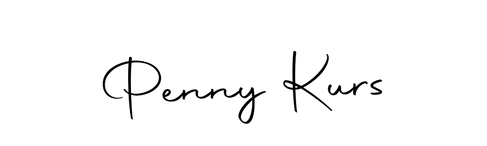 Use a signature maker to create a handwritten signature online. With this signature software, you can design (Autography-DOLnW) your own signature for name Penny Kurs. Penny Kurs signature style 10 images and pictures png