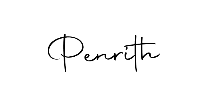 Design your own signature with our free online signature maker. With this signature software, you can create a handwritten (Autography-DOLnW) signature for name Penrith. Penrith signature style 10 images and pictures png