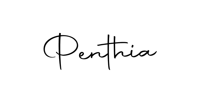 How to make Penthia signature? Autography-DOLnW is a professional autograph style. Create handwritten signature for Penthia name. Penthia signature style 10 images and pictures png