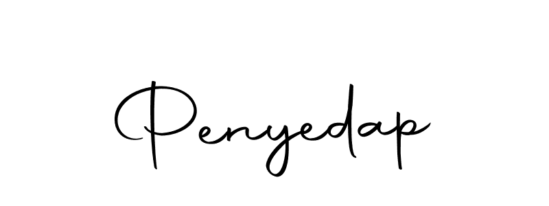 Use a signature maker to create a handwritten signature online. With this signature software, you can design (Autography-DOLnW) your own signature for name Penyedap. Penyedap signature style 10 images and pictures png