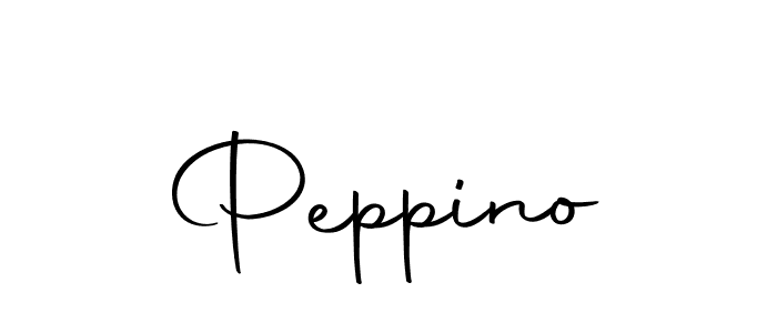 You should practise on your own different ways (Autography-DOLnW) to write your name (Peppino) in signature. don't let someone else do it for you. Peppino signature style 10 images and pictures png