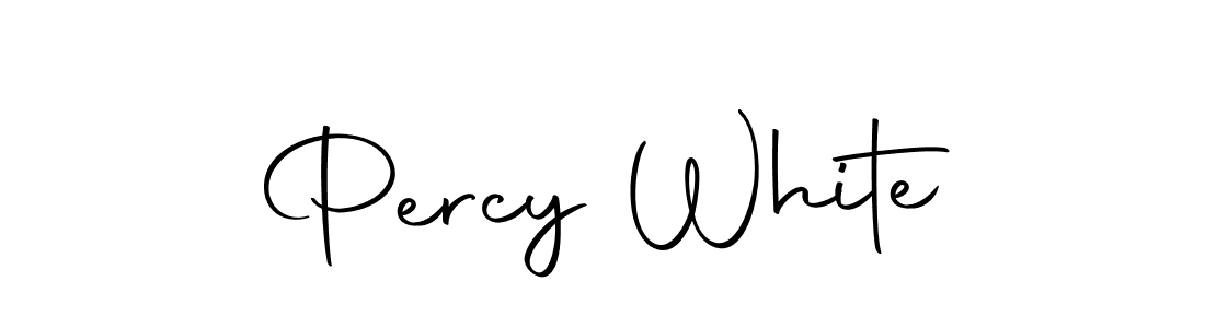 How to make Percy White name signature. Use Autography-DOLnW style for creating short signs online. This is the latest handwritten sign. Percy White signature style 10 images and pictures png
