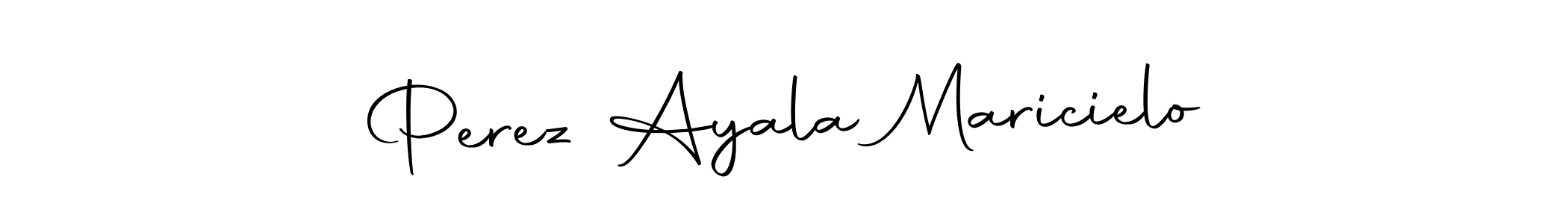 This is the best signature style for the Perez Ayala Maricielo name. Also you like these signature font (Autography-DOLnW). Mix name signature. Perez Ayala Maricielo signature style 10 images and pictures png