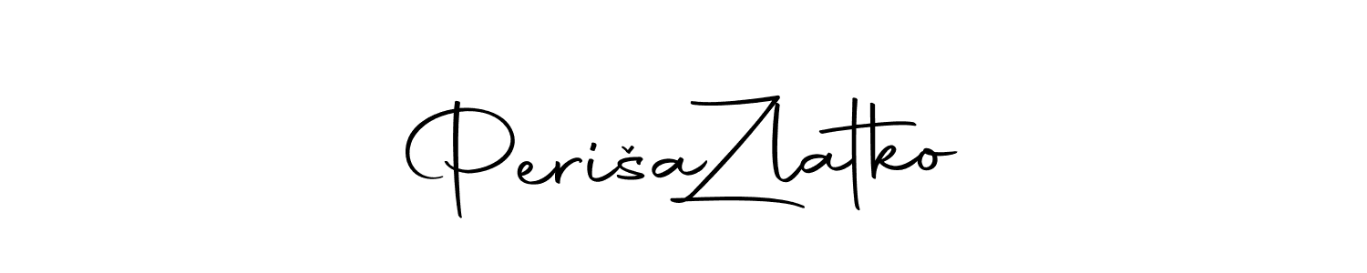 Use a signature maker to create a handwritten signature online. With this signature software, you can design (Autography-DOLnW) your own signature for name Periša  Zlatko. Periša  Zlatko signature style 10 images and pictures png