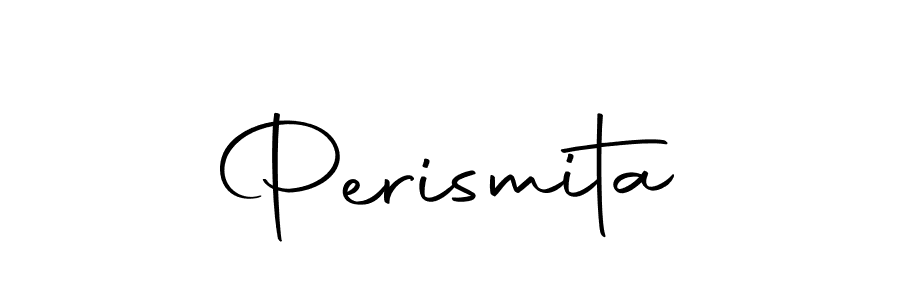 Design your own signature with our free online signature maker. With this signature software, you can create a handwritten (Autography-DOLnW) signature for name Perismita. Perismita signature style 10 images and pictures png