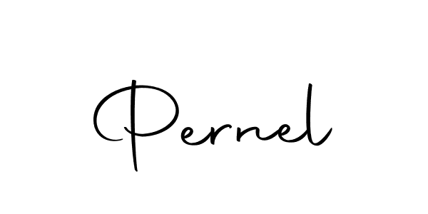 Use a signature maker to create a handwritten signature online. With this signature software, you can design (Autography-DOLnW) your own signature for name Pernel. Pernel signature style 10 images and pictures png