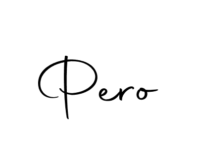 Make a beautiful signature design for name Pero. With this signature (Autography-DOLnW) style, you can create a handwritten signature for free. Pero signature style 10 images and pictures png