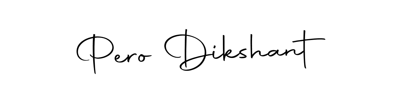Make a beautiful signature design for name Pero Dikshant. With this signature (Autography-DOLnW) style, you can create a handwritten signature for free. Pero Dikshant signature style 10 images and pictures png