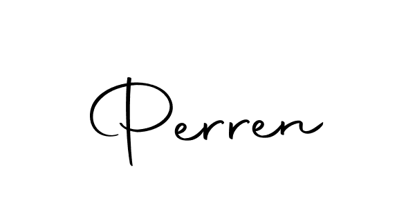 The best way (Autography-DOLnW) to make a short signature is to pick only two or three words in your name. The name Perren include a total of six letters. For converting this name. Perren signature style 10 images and pictures png