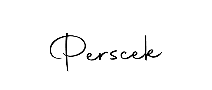 Perscek stylish signature style. Best Handwritten Sign (Autography-DOLnW) for my name. Handwritten Signature Collection Ideas for my name Perscek. Perscek signature style 10 images and pictures png