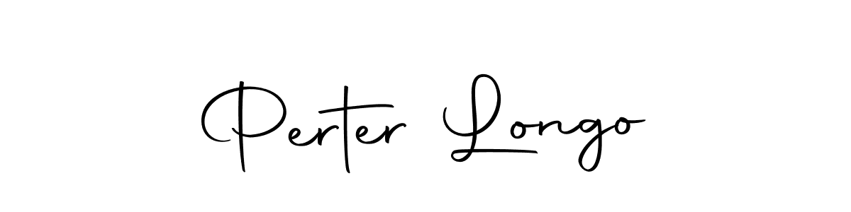 You should practise on your own different ways (Autography-DOLnW) to write your name (Perter Longo) in signature. don't let someone else do it for you. Perter Longo signature style 10 images and pictures png