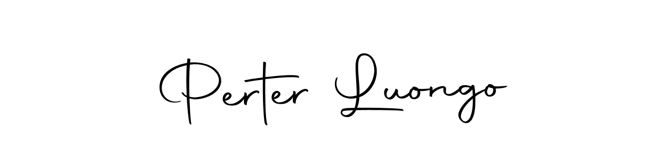 Use a signature maker to create a handwritten signature online. With this signature software, you can design (Autography-DOLnW) your own signature for name Perter Luongo. Perter Luongo signature style 10 images and pictures png