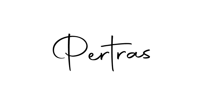Design your own signature with our free online signature maker. With this signature software, you can create a handwritten (Autography-DOLnW) signature for name Pertras. Pertras signature style 10 images and pictures png