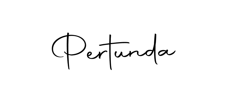 Pertunda stylish signature style. Best Handwritten Sign (Autography-DOLnW) for my name. Handwritten Signature Collection Ideas for my name Pertunda. Pertunda signature style 10 images and pictures png