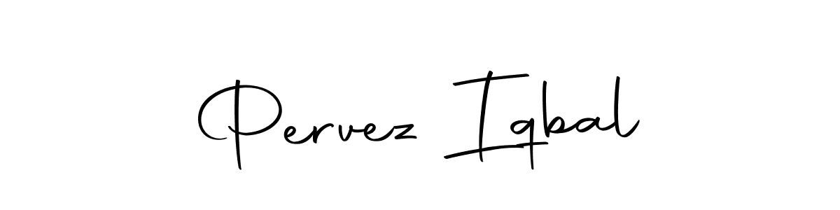 Create a beautiful signature design for name Pervez Iqbal. With this signature (Autography-DOLnW) fonts, you can make a handwritten signature for free. Pervez Iqbal signature style 10 images and pictures png