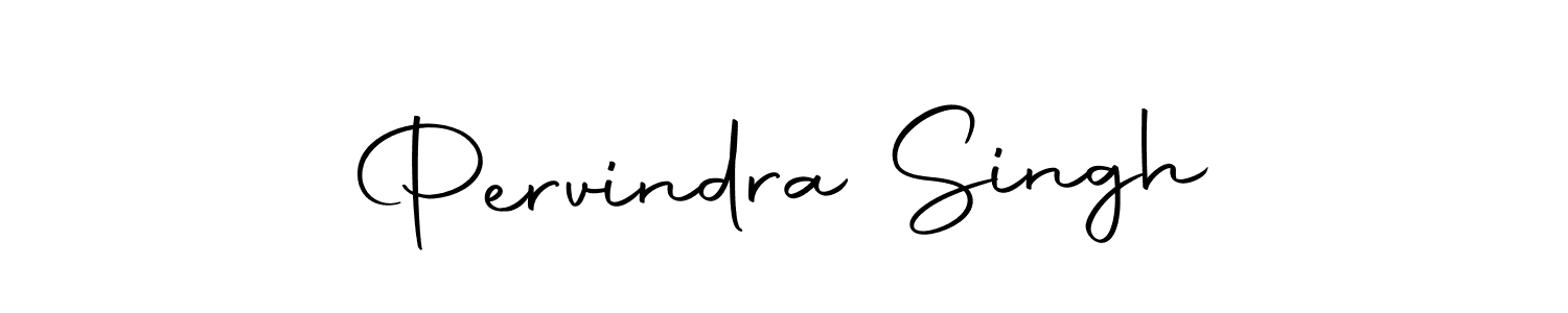 Create a beautiful signature design for name Pervindra Singh. With this signature (Autography-DOLnW) fonts, you can make a handwritten signature for free. Pervindra Singh signature style 10 images and pictures png