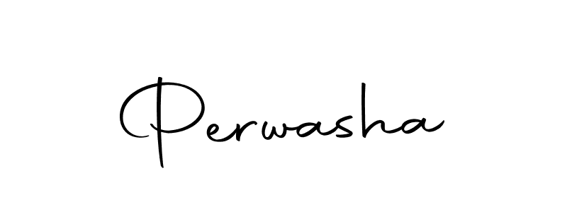 Perwasha stylish signature style. Best Handwritten Sign (Autography-DOLnW) for my name. Handwritten Signature Collection Ideas for my name Perwasha. Perwasha signature style 10 images and pictures png