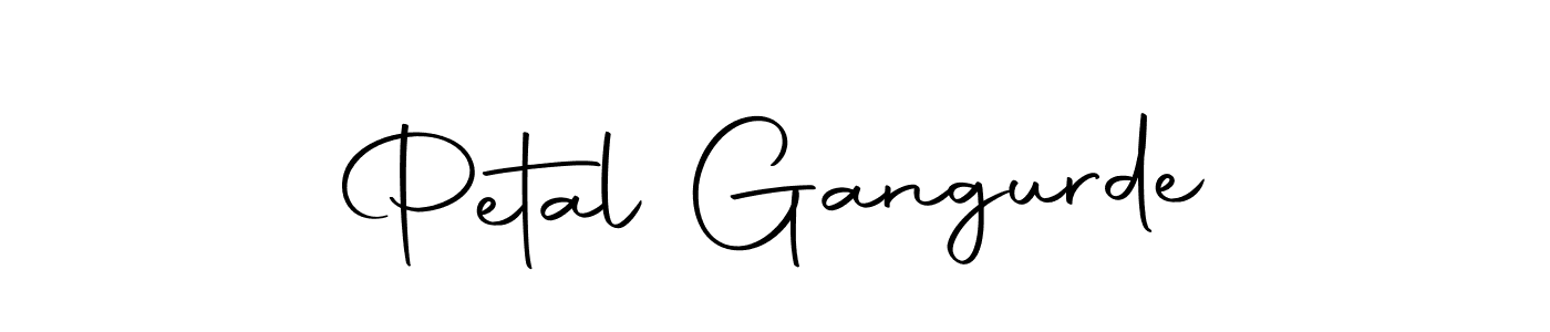 Make a beautiful signature design for name Petal Gangurde. Use this online signature maker to create a handwritten signature for free. Petal Gangurde signature style 10 images and pictures png