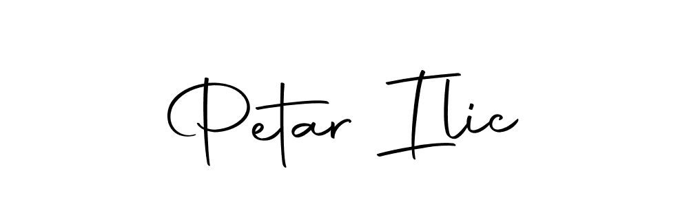 The best way (Autography-DOLnW) to make a short signature is to pick only two or three words in your name. The name Petar Ilic include a total of six letters. For converting this name. Petar Ilic signature style 10 images and pictures png