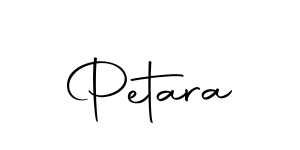 Make a beautiful signature design for name Petara. With this signature (Autography-DOLnW) style, you can create a handwritten signature for free. Petara signature style 10 images and pictures png