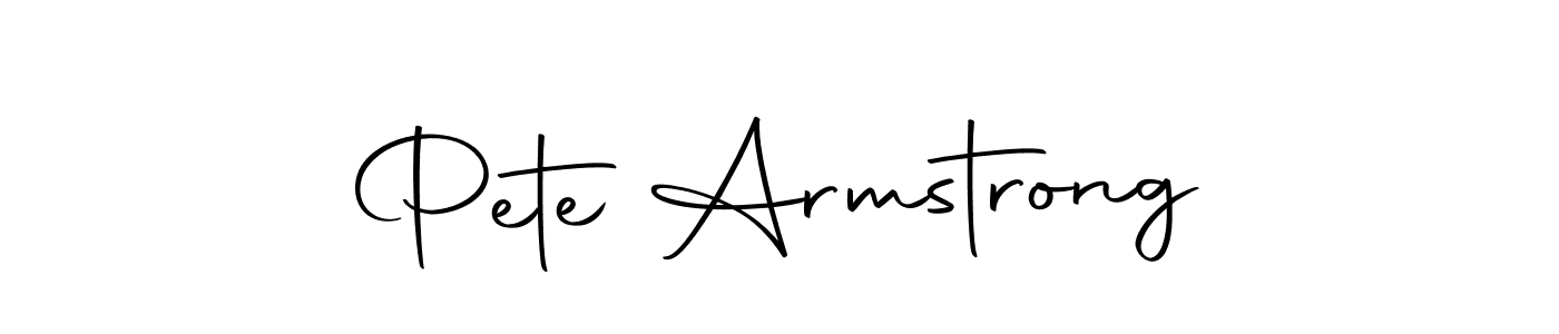 Create a beautiful signature design for name Pete Armstrong. With this signature (Autography-DOLnW) fonts, you can make a handwritten signature for free. Pete Armstrong signature style 10 images and pictures png