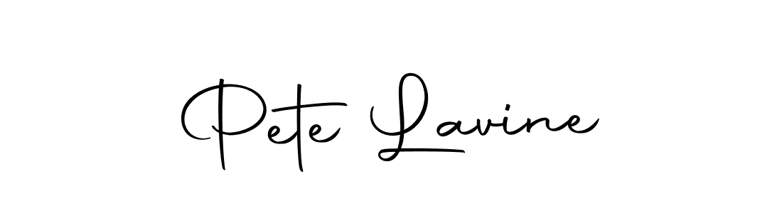 Use a signature maker to create a handwritten signature online. With this signature software, you can design (Autography-DOLnW) your own signature for name Pete Lavine. Pete Lavine signature style 10 images and pictures png