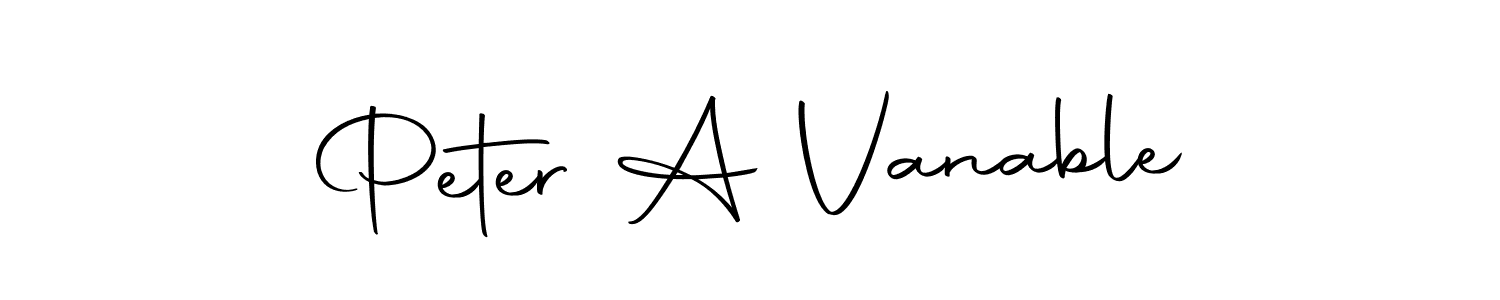 This is the best signature style for the Peter A Vanable name. Also you like these signature font (Autography-DOLnW). Mix name signature. Peter A Vanable signature style 10 images and pictures png