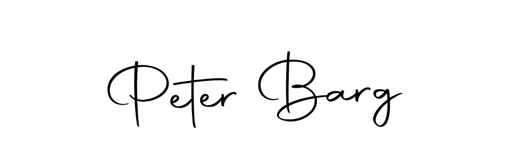 Design your own signature with our free online signature maker. With this signature software, you can create a handwritten (Autography-DOLnW) signature for name Peter Barg. Peter Barg signature style 10 images and pictures png