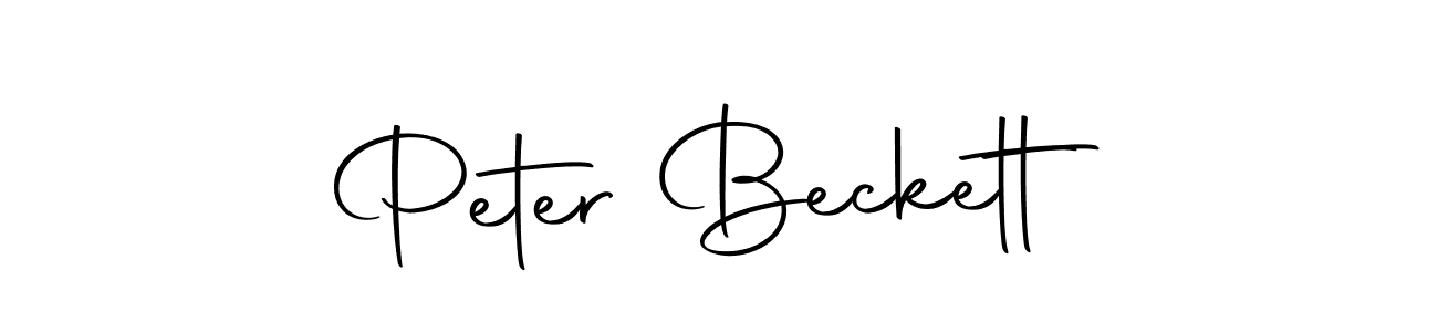 Also we have Peter Beckett name is the best signature style. Create professional handwritten signature collection using Autography-DOLnW autograph style. Peter Beckett signature style 10 images and pictures png