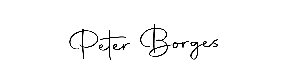 Create a beautiful signature design for name Peter Borges. With this signature (Autography-DOLnW) fonts, you can make a handwritten signature for free. Peter Borges signature style 10 images and pictures png