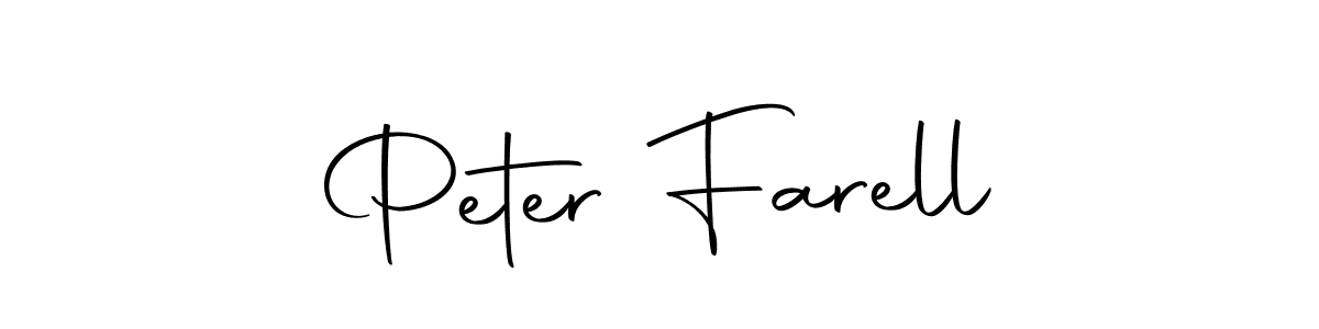 You should practise on your own different ways (Autography-DOLnW) to write your name (Peter Farell) in signature. don't let someone else do it for you. Peter Farell signature style 10 images and pictures png