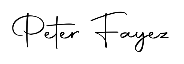 Enhance your business communications with Peter Fayez signature in Autography-DOLnW lettering. Clean, modern, and universally compatible. Peter Fayez signature style 10 images and pictures png