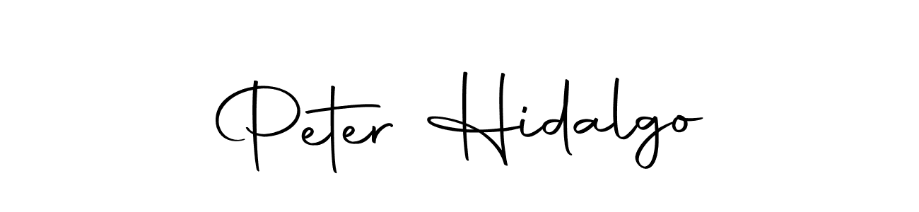 Peter Hidalgo stylish signature style. Best Handwritten Sign (Autography-DOLnW) for my name. Handwritten Signature Collection Ideas for my name Peter Hidalgo. Peter Hidalgo signature style 10 images and pictures png