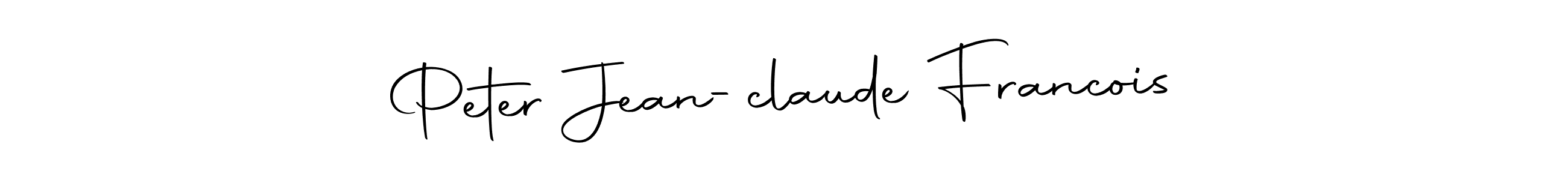 Autography-DOLnW is a professional signature style that is perfect for those who want to add a touch of class to their signature. It is also a great choice for those who want to make their signature more unique. Get Peter Jean-claude Francois name to fancy signature for free. Peter Jean-claude Francois signature style 10 images and pictures png
