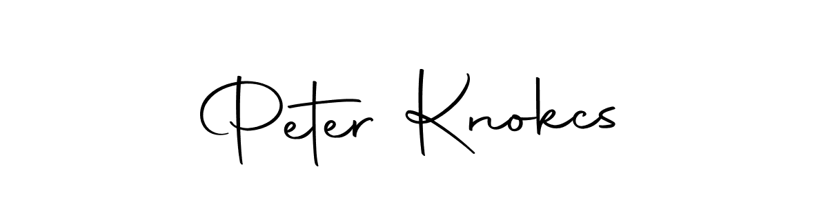 Use a signature maker to create a handwritten signature online. With this signature software, you can design (Autography-DOLnW) your own signature for name Peter Knokcs. Peter Knokcs signature style 10 images and pictures png