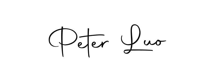 Autography-DOLnW is a professional signature style that is perfect for those who want to add a touch of class to their signature. It is also a great choice for those who want to make their signature more unique. Get Peter Luo name to fancy signature for free. Peter Luo signature style 10 images and pictures png