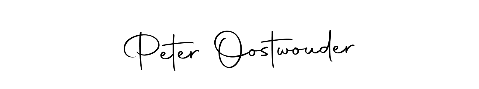 Make a beautiful signature design for name Peter Oostwouder. Use this online signature maker to create a handwritten signature for free. Peter Oostwouder signature style 10 images and pictures png