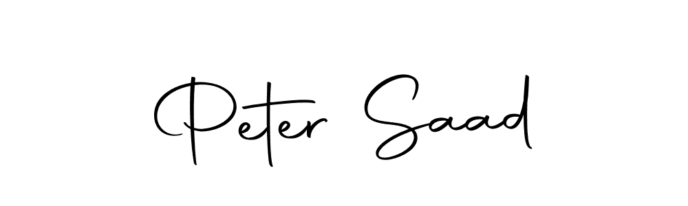 You should practise on your own different ways (Autography-DOLnW) to write your name (Peter Saad) in signature. don't let someone else do it for you. Peter Saad signature style 10 images and pictures png