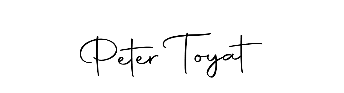 The best way (Autography-DOLnW) to make a short signature is to pick only two or three words in your name. The name Peter Toyat include a total of six letters. For converting this name. Peter Toyat signature style 10 images and pictures png