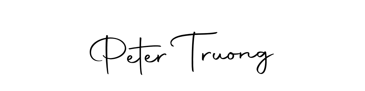 Design your own signature with our free online signature maker. With this signature software, you can create a handwritten (Autography-DOLnW) signature for name Peter Truong. Peter Truong signature style 10 images and pictures png